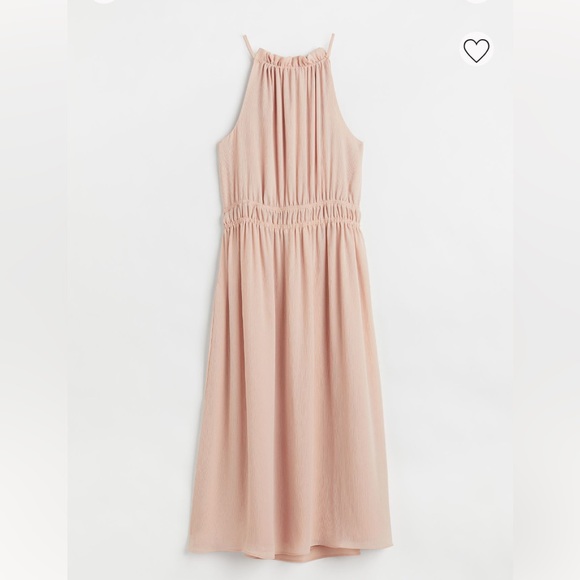 slim fit dress slacks Everly Women's Mauve Pink Halter Neck Sleeveless Elastic Waist Dress S main image 1